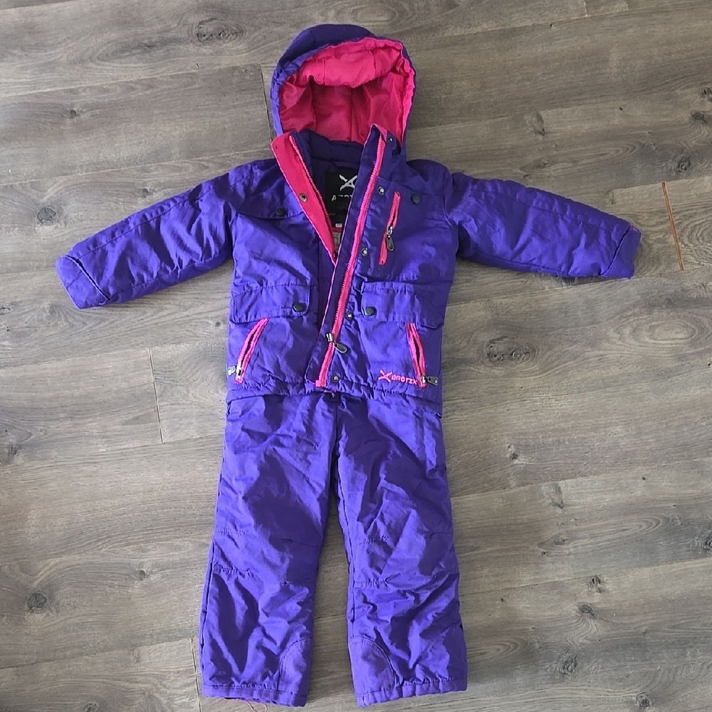 Purple Kids Snowsuit